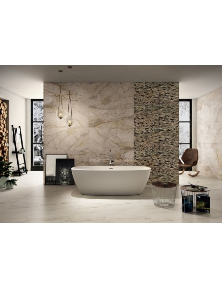 Gres porcellanato rettificato THE ROOM Imola Ceramica.Ambientazione 1