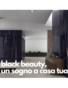 Rak Ceramics Black Beauty cm 60x120.