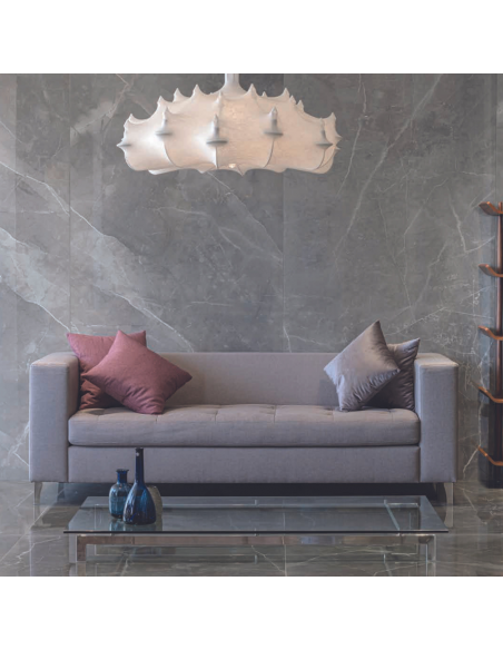 Gres porcellanato Amani Light Grey cm 60 x 120.Ambientazione 2