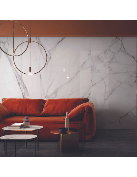 Versilia White 60 x 120 di Rak Ceramics.Ambientazione Bagno