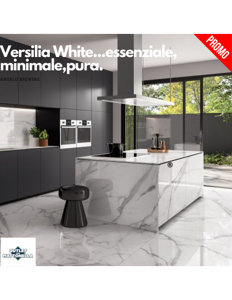 Versilia White 60 x 120 di Rak Ceramics.Ambientazione