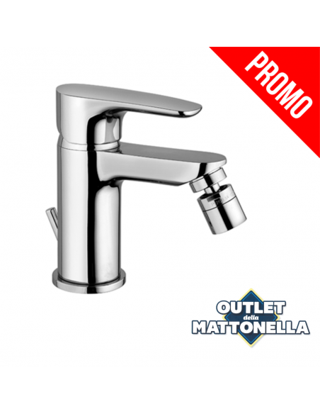 Miscelatore per bidet  Paini Parallel con piletta da 1"  1/4