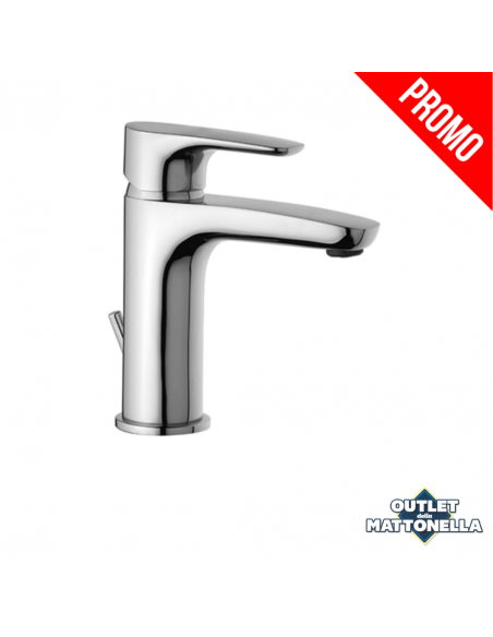 Miscelatore per lavabo Paini Parallel con piletta da 1"  1/4