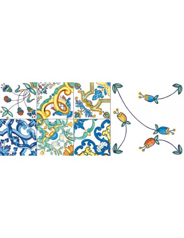 Rivestimento tipo vietri serie Pastel...