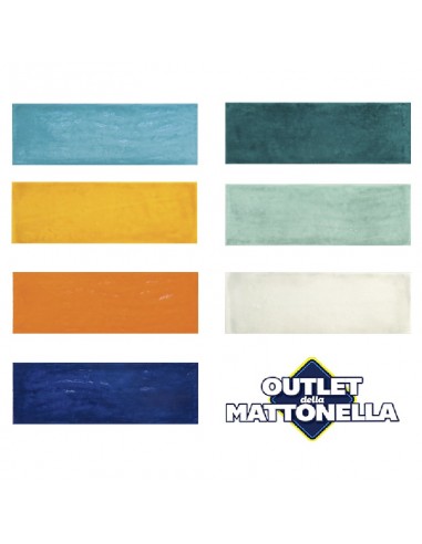 Rivestimento bagno ceramica 20x60 SHADE, cartella Colori