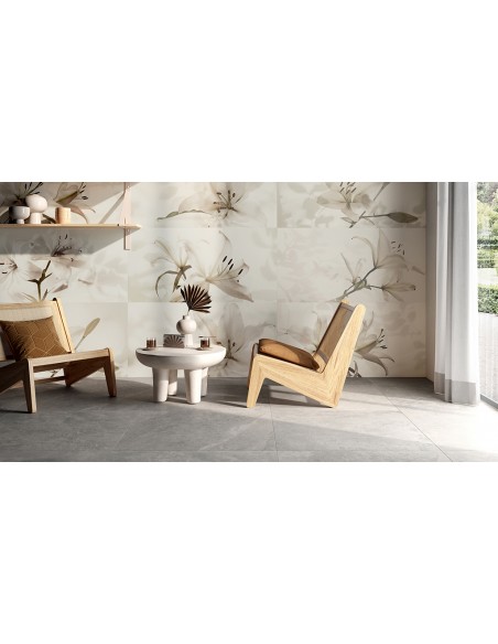 Gioia rivestimento decorato Gardenia Orchidea 60x120