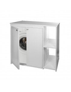 MOBILE COPRI LAVATRICE CON RIPIANI