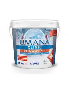 Umana Clinic pittura fotocatalitica disinquinante.