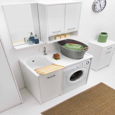 LAVATOIO COPRILAVATRICE DUO cm 106x50