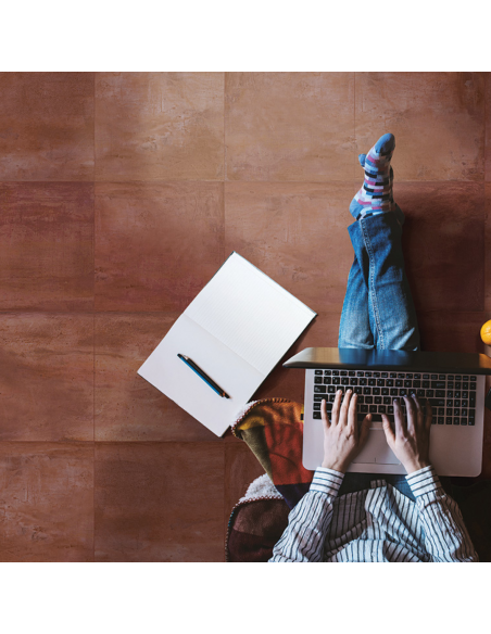 Gres porcellanato effetto cotto cm 34x34 di Ceramica San Giovanni.