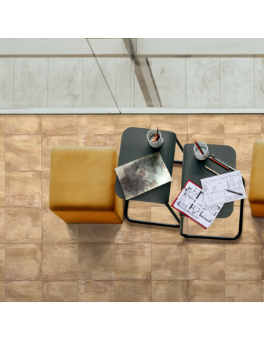 Gres porcellanato effetto cotto cm 34x34 di Ceramica San Giovanni.