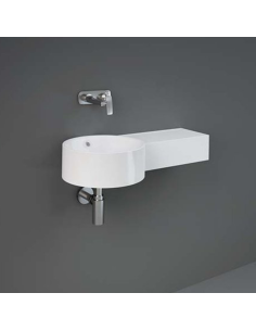 RAK PETIT lavabo sospeso con ripiano dx o sx. 2