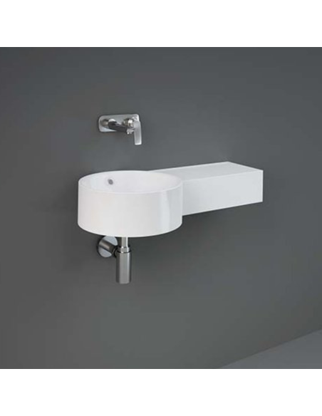RAK PETIT lavabo sospeso con ripiano dx o sx.