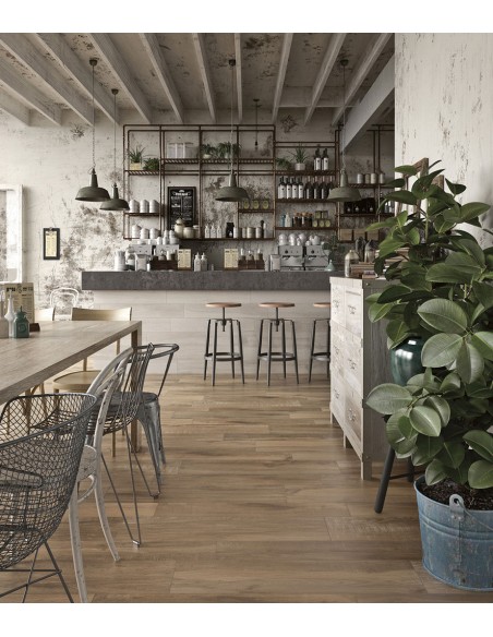Gres porcellanato effetto legno serie North Wind cm 20x120