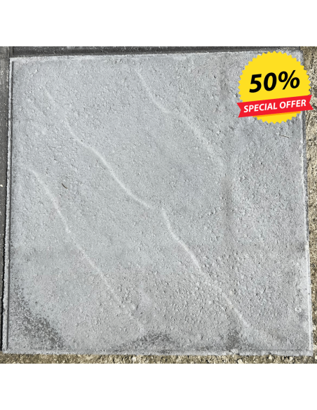 Pavimento in cemento cm 40x40 da esterno. Mod. Pietra Serena