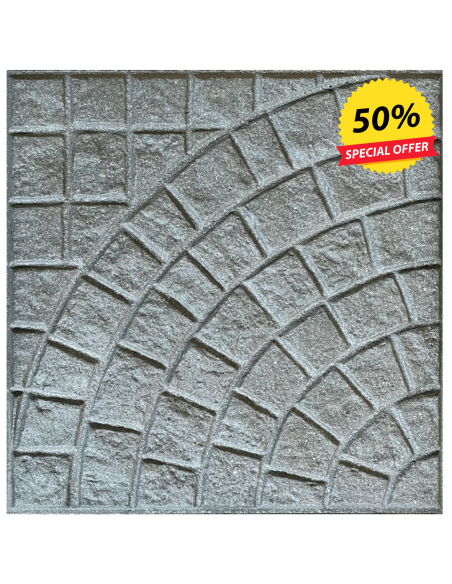 Pavimento in cemento cm 40x40 da esterno. Mod. Pave'