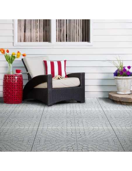 Pavimento in cemento cm 40x40 da esterno