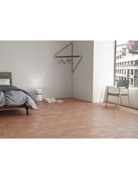 Gres porcellanato effetto cotto per esterno Val d'Orcia