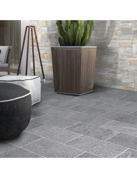Gres effetto pietra serie Rocce Serizzo cm 20x40