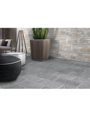 Gres effetto pietra serie Rocce Serizzo cm 20x40