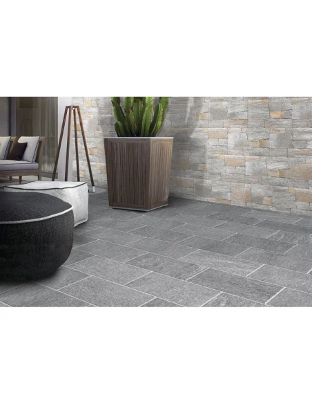 Gres effetto pietra serie Rocce Serizzo cm 20x40