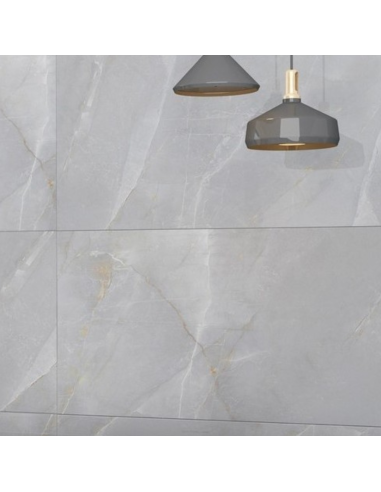 Boston Silver gra porcellanato effetto marmo cm 60x120