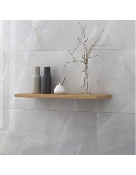 Boston Silver gra porcellanato effetto marmo cm 60x120