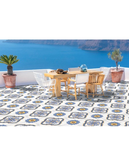 Mediterranea piastrelle decorate tipo vietrese