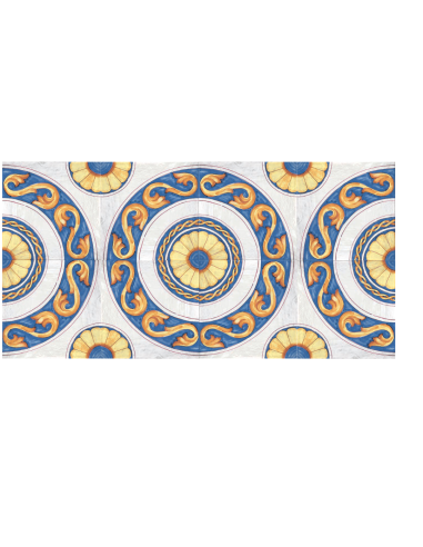 Mediterranea piastrelle decorate tipo vietrese