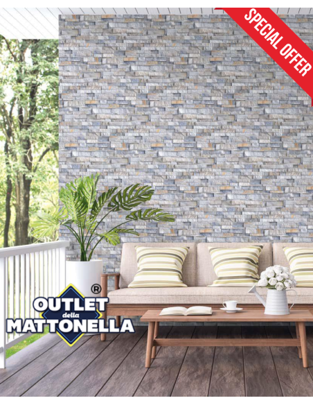 Rivestimento tipo muretto pietra Colorado 30x60