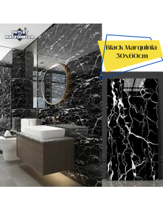 Piastrelle autoadesive effetto marmo lucido Wallart