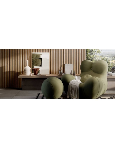 Gres porcellanato effetto legno cannettato lastra 60x120