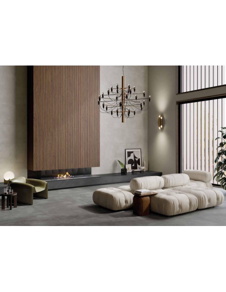 Gres porcellanato effetto legno cannettato lastra 60x120