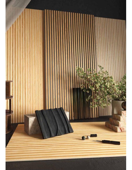 Gres porcellanato effetto legno cannettato lastra 60x120