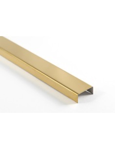 Profilo listello Oro e Rame in acciaio per piastrelle 2