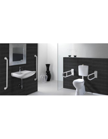 Rak Bella vaso per disabili comfort con apertura