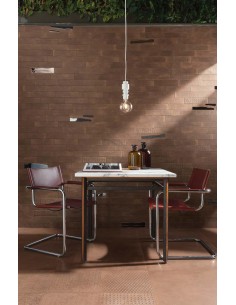 Gres porcellanato effetto corten District  stile industriale