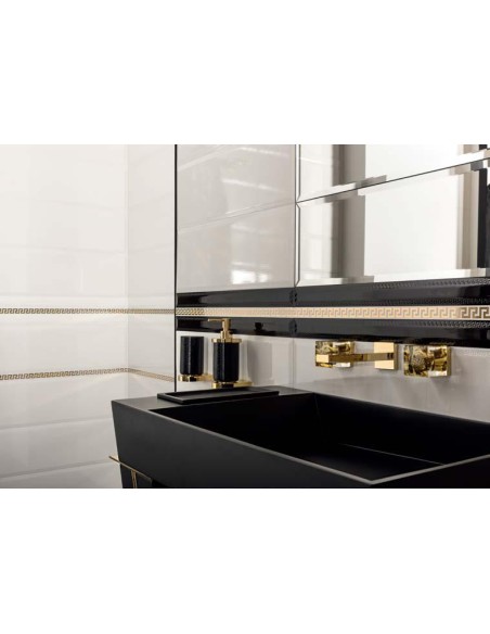 Eterno Solid gold Versace Ceramics 20x60 cm