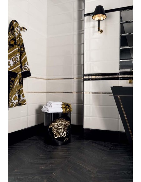 Eterno Solid gold Versace Ceramics 20x60 cm