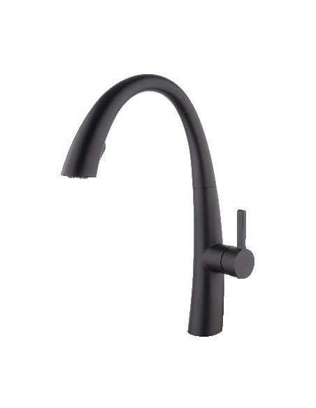 Miscelatore lavello cucina Parallele 2 con doccetta estraibile Paini