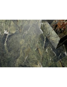 Fantastic Green gres porcellanato effetto marmo verde 60x120 2