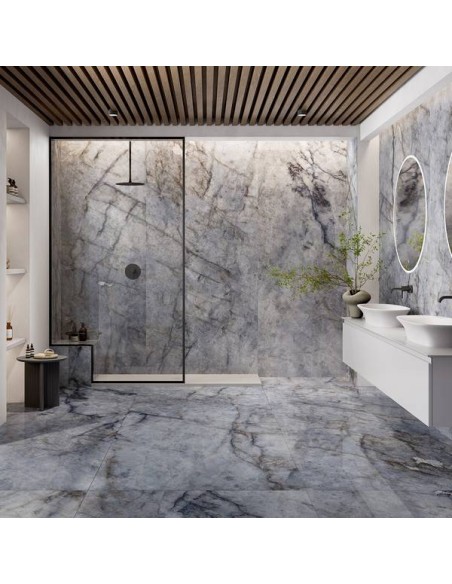 Granito Blu Ande gres effetto marmo Rak Ceramics 60x120