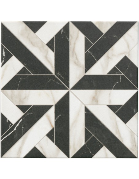 Cementine decorate Marble Star 20x20 in gres porcellanato
