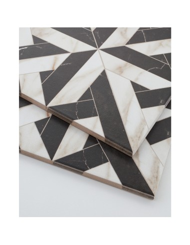 Cementine decorate Marble Star 20x20...
