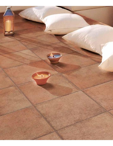 Gres porcellanato effetto cotto Campiello bronzo 32,5x32,5