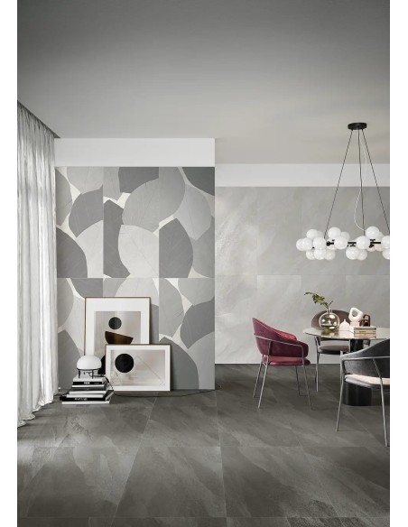 Hurricane lastre in gres con decoro effetto carta da parati