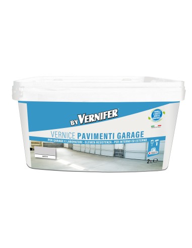 Vernice per pavimenti garage Vernifer 2 litri