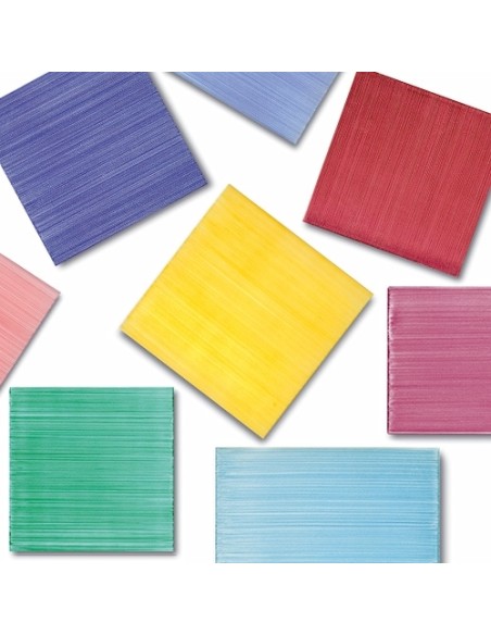 Rivestimento pennellato colorato tipo vietrese 20x20