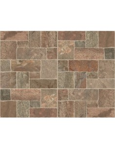 Pietra rosso gres porcellanato 30x60 cm 2