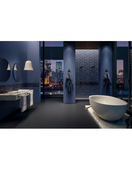 Versace Icons La Greca midi Blue